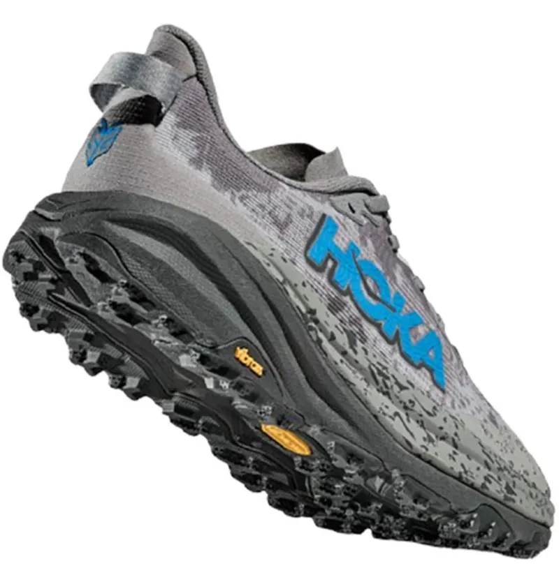 Hoka One One Men's Speedgoat 6 Galactic Grey/Hoka Blue-4