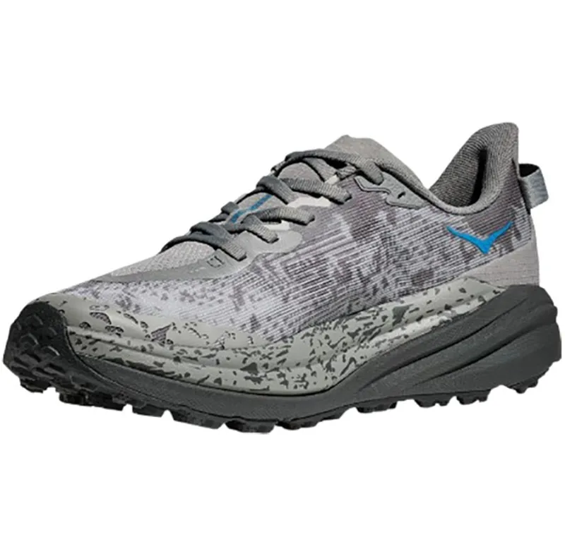 Hoka One One Men's Speedgoat 6 Galactic Grey/Hoka Blue-3