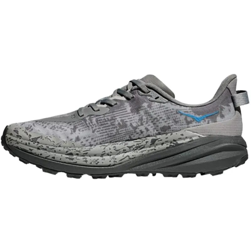 Hoka One One Men's Speedgoat 6 Galactic Grey/Hoka Blue-1