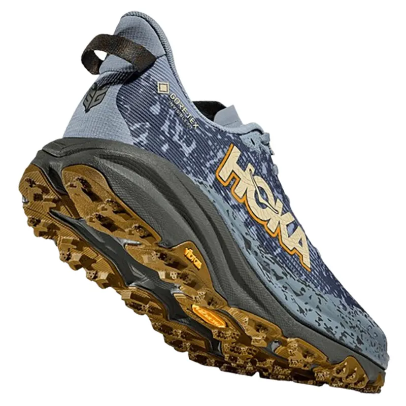 Hoka One One Men's Speedgoat 6 GTX Washed Blue/Asphalt Grey-4