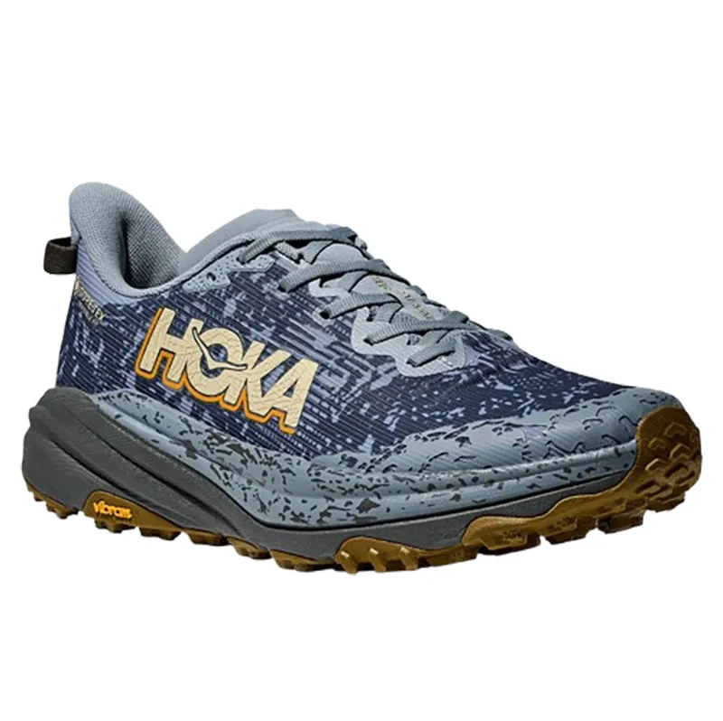 Hoka One One Men's Speedgoat 6 GTX Washed Blue/Asphalt Grey-2