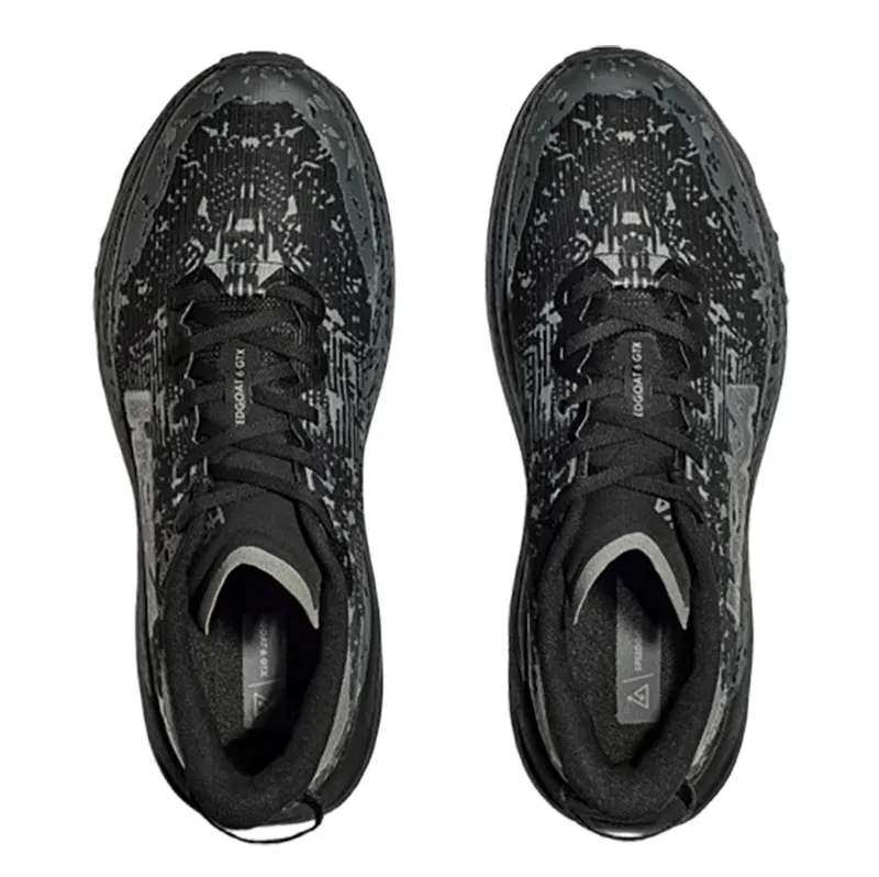 Hoka One One Men's Speedgoat 6 GTX Wide Black/Outer Orbit-6