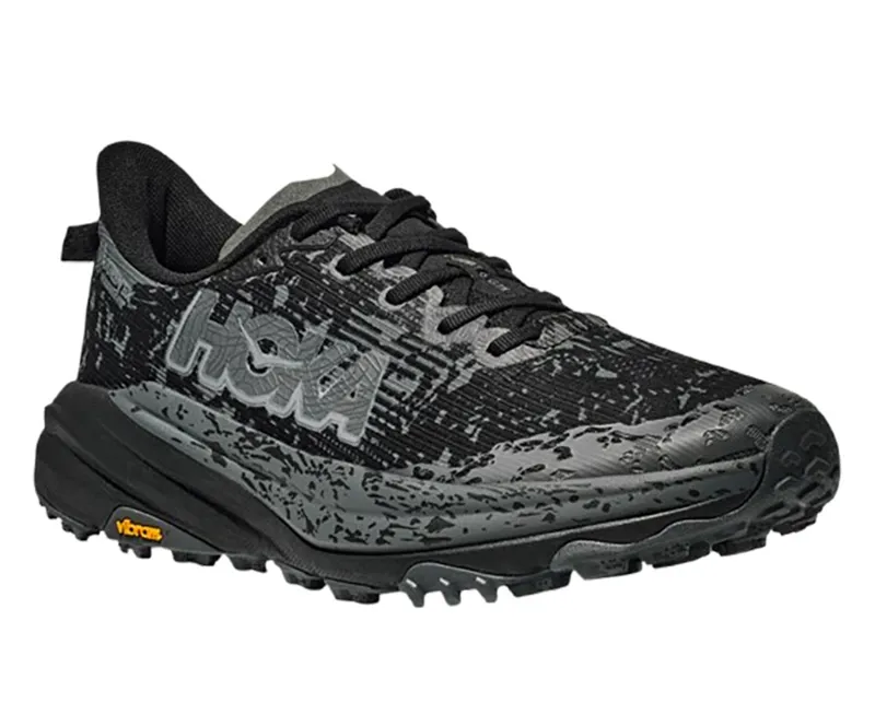 Hoka One One Men's Speedgoat 6 GTX Wide Black/Outer Orbit-2