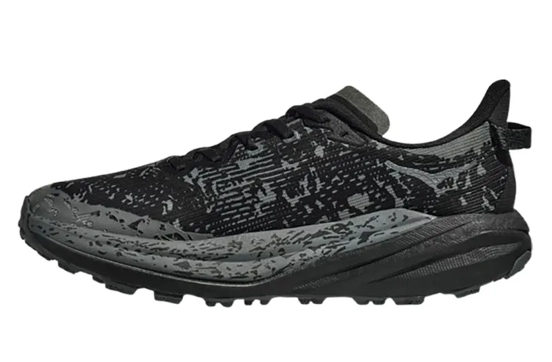 Hoka One One Men's Speedgoat 6 GTX Wide Black/Outer Orbit-1