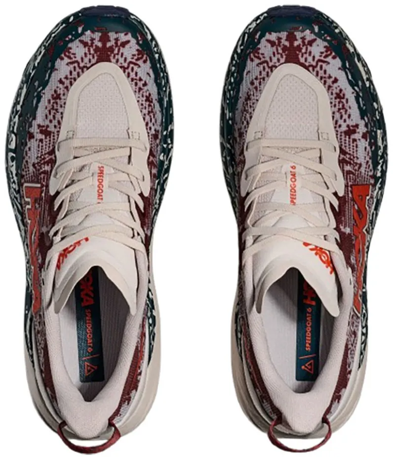 Hoka One One Men's Speedgoat 6 Putty/Blue Twilight-6