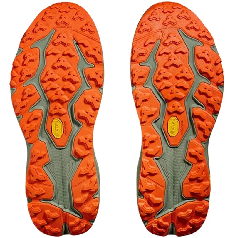 Hoka One One Men's Speedgoat 6 WIDE - Antique Olive/Squash-9