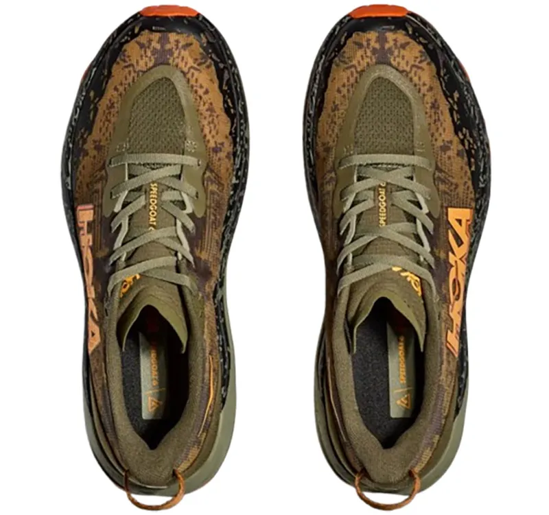 Hoka One One Men's Speedgoat 6 WIDE - Antique Olive/Squash-8