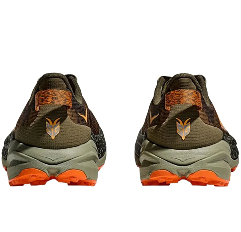 Hoka One One Men's Speedgoat 6 WIDE - Antique Olive/Squash-7