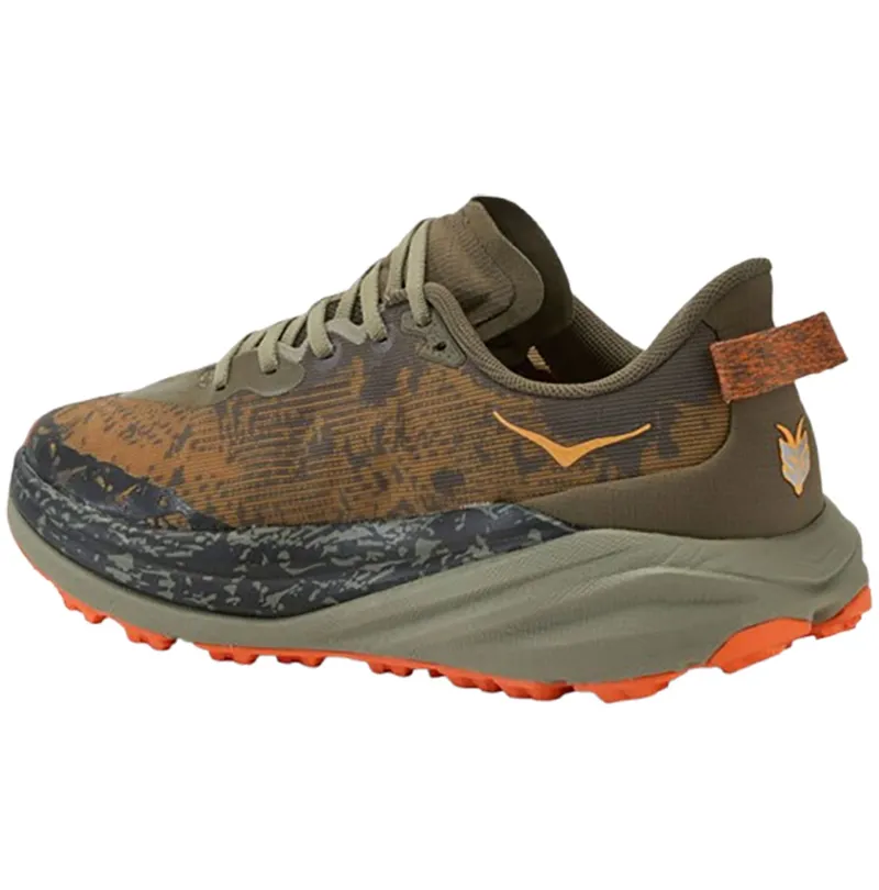 Hoka One One Men's Speedgoat 6 WIDE - Antique Olive/Squash-4