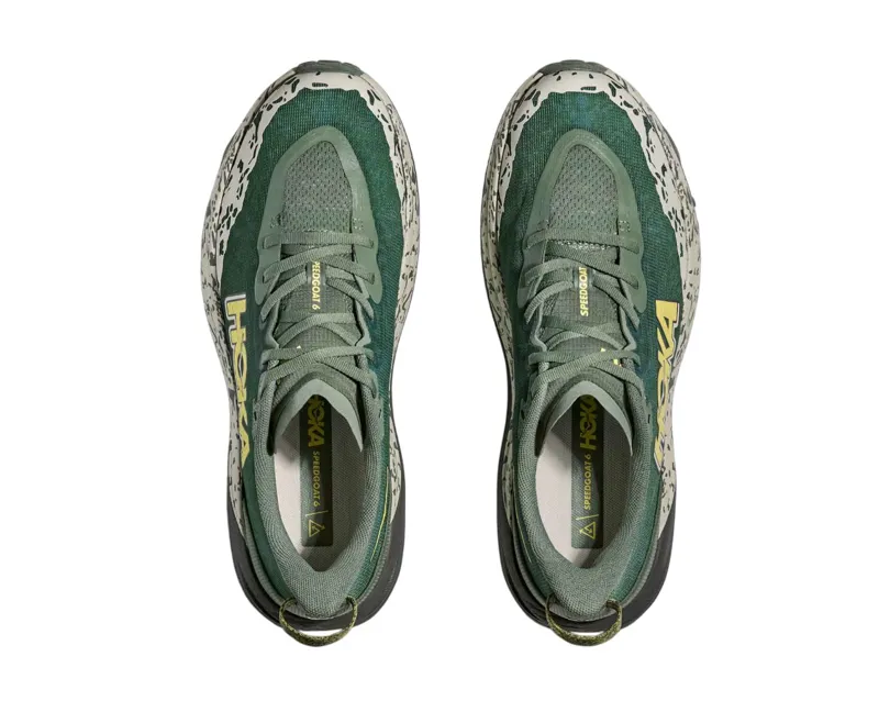 Hoka One One Men's Speedgoat 6 WIDE - Fern/Asphalt Grey-6