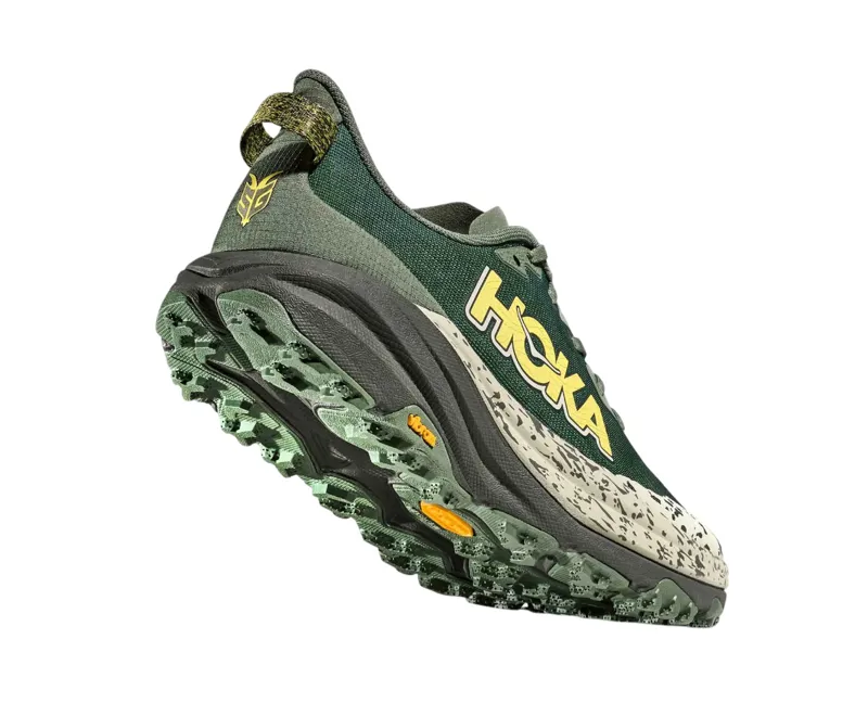 Hoka One One Men's Speedgoat 6 WIDE - Fern/Asphalt Grey-4