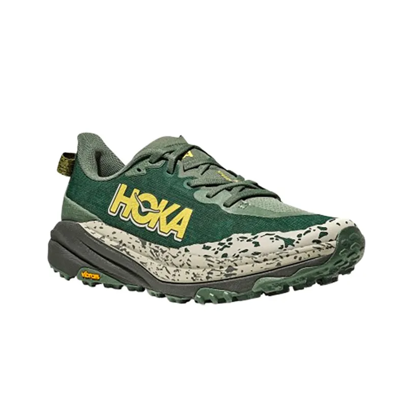 Hoka One One Men's Speedgoat 6 WIDE - Fern/Asphalt Grey-2