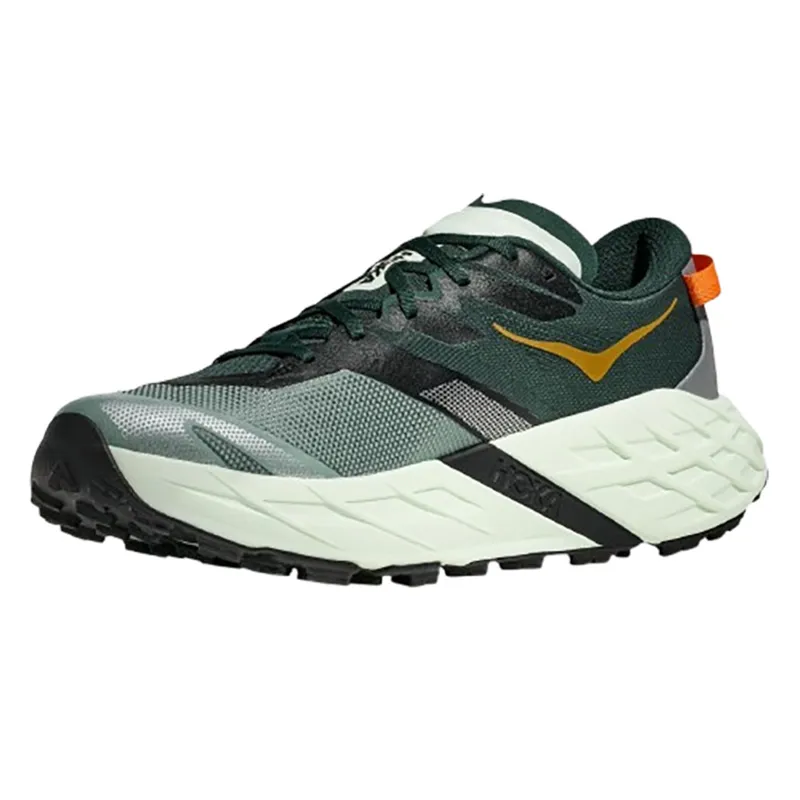 Hoka One One Men's Speedgoat 7 Bay Leaf/Sea Glass-3