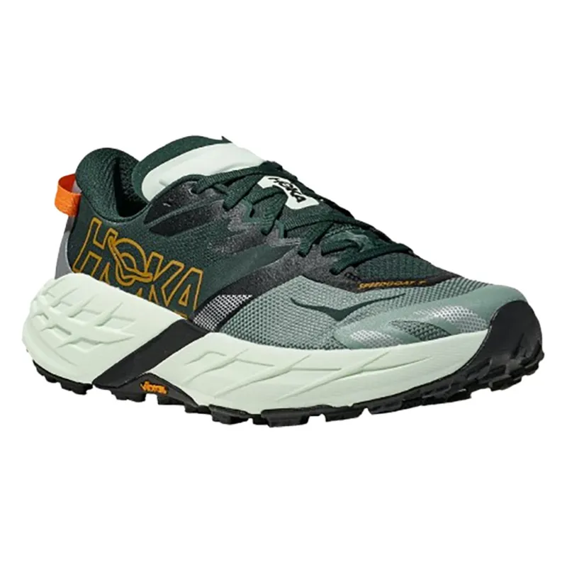 Hoka One One Men's Speedgoat 7 Bay Leaf/Sea Glass-2