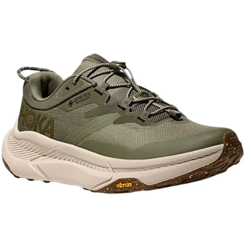 Hoka One One Men's Transport GTX Slate/Oat Milk-2