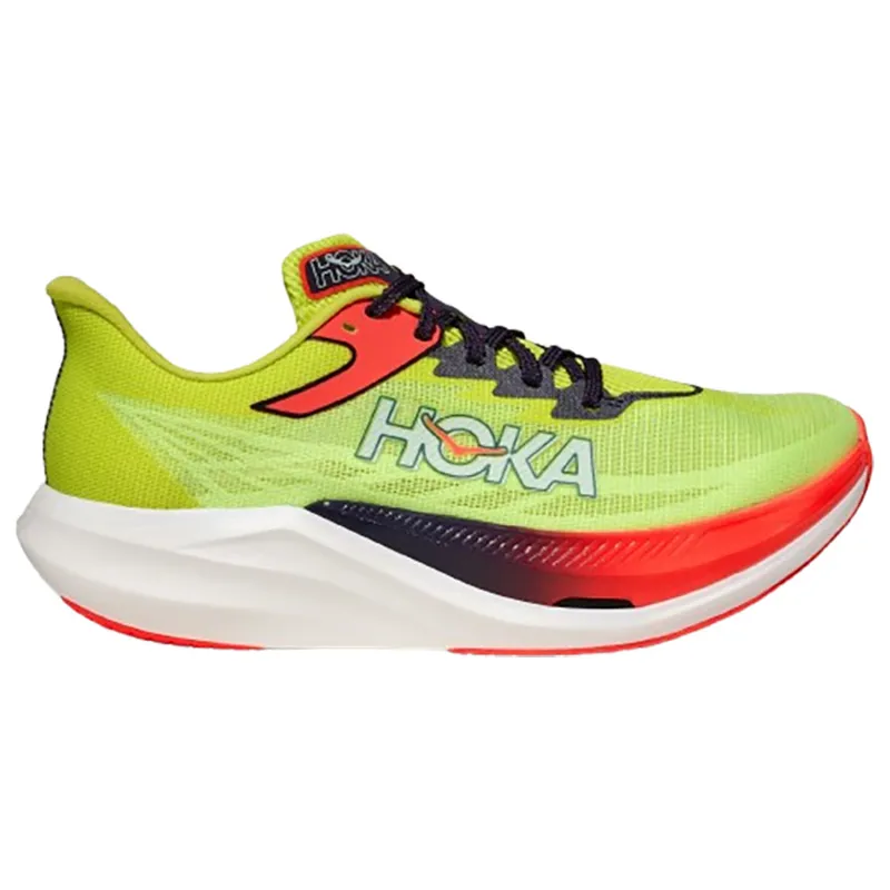 Hoka One One Rocket X 3 Neon Yuzu/Squid Ink