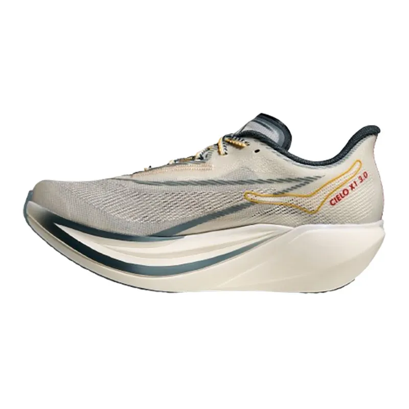 Hoka One One Unisex Cielo X1 3.0 Alabaster/Yellow Gold-1