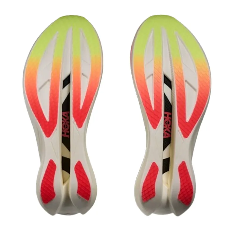 Hoka One One Unisex Cielo X1 3.0 Neon Yuzu/Thyme-6