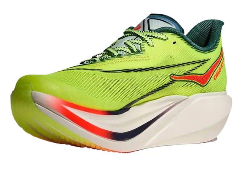 Hoka One One Unisex Cielo X1 3.0 Neon Yuzu/Thyme-3