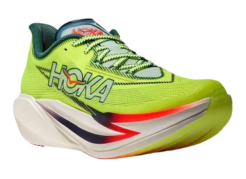 Hoka One One Unisex Cielo X1 3.0 Neon Yuzu/Thyme-2