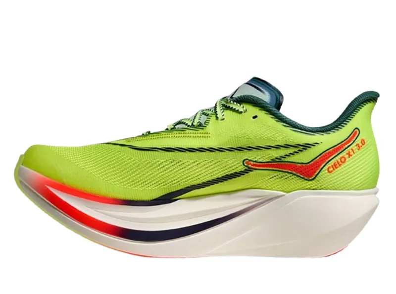 Hoka One One Unisex Cielo X1 3.0 Neon Yuzu/Thyme-1