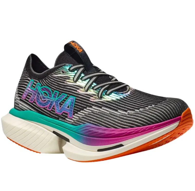 Hoka One One Unisex Cielo X1 Black/Electric Aqua