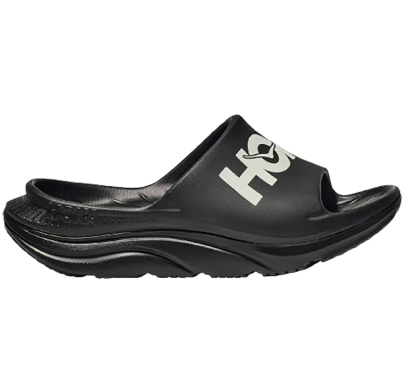 Hoka One One Unisex Ora Athletic Slide Black/White-2