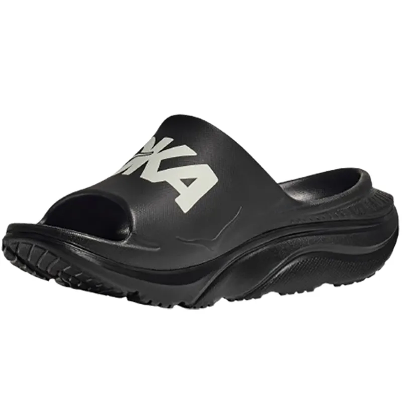 Hoka One One Unisex Ora Athletic Slide Black/White-1