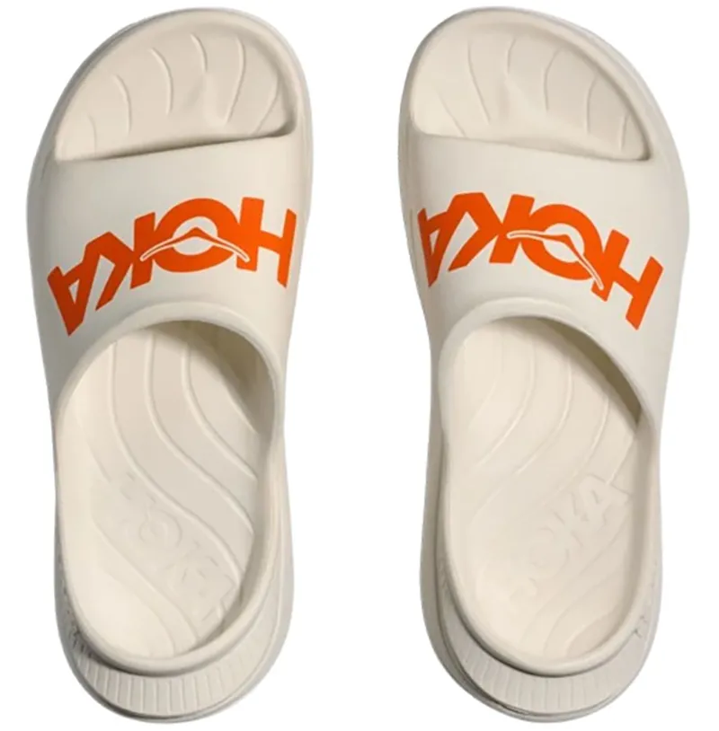 Hoka One One Unisex Ora Athletic Slide Frost/Lava-6
