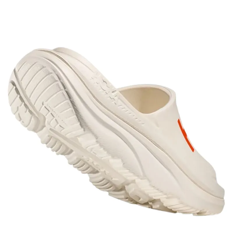 Hoka One One Unisex Ora Athletic Slide Frost/Lava-4