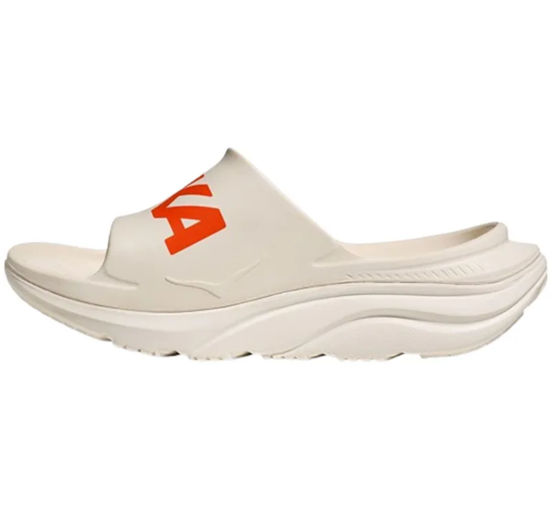 Hoka One One Unisex Ora Athletic Slide Frost/Lava-1
