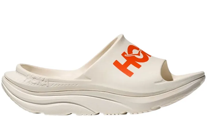 Hoka One One Unisex Ora Athletic Slide Frost/Lava