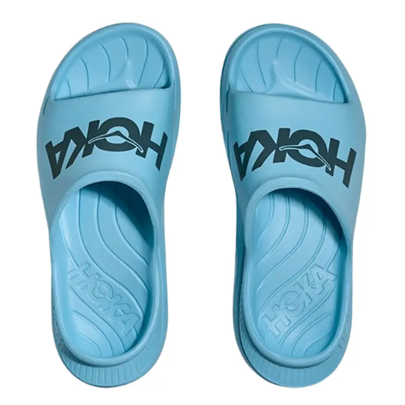 Hoka One One Unisex Ora Athletic Slide Soaring Blue/Faded Navy-6