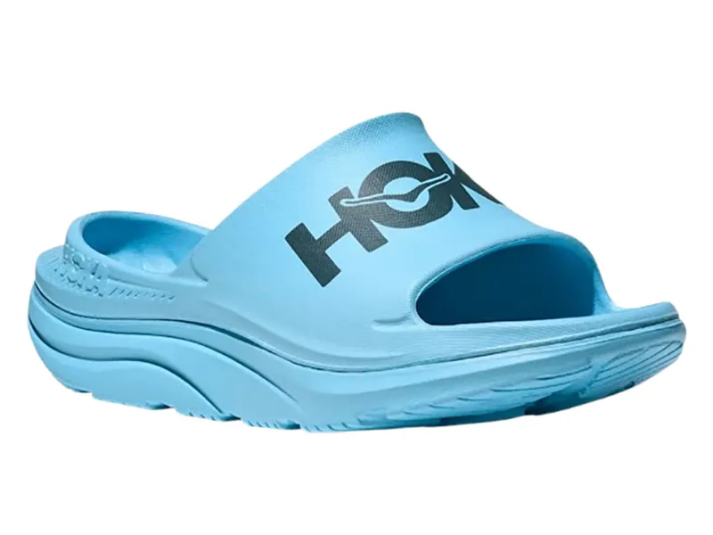 Hoka One One Unisex Ora Athletic Slide Soaring Blue/Faded Navy-2