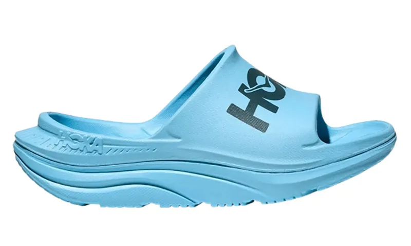Hoka One One Unisex Ora Athletic Slide Soaring Blue/Faded Navy