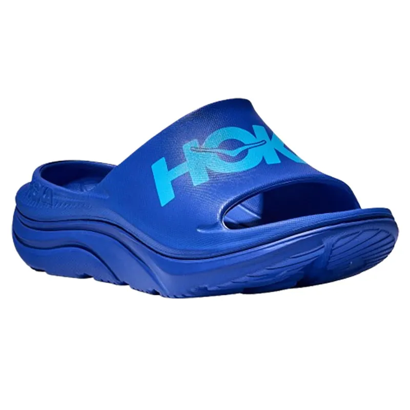 Hoka One One Unisex Ora Athletic Slide Ultramarine/Skyward Blue-2