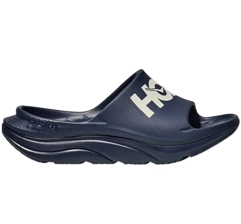 Hoka One One Unisex Ora Athletic Slide Varsity Navy/White-2