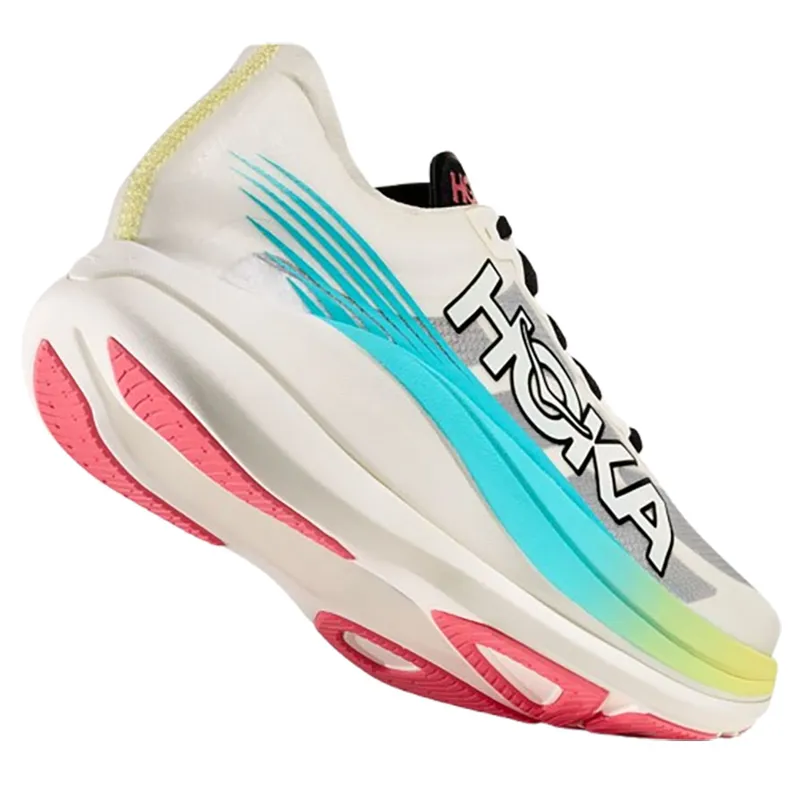 Hoka One One Unisex Rocket X 2 Yuzu/Cielo Blue-4