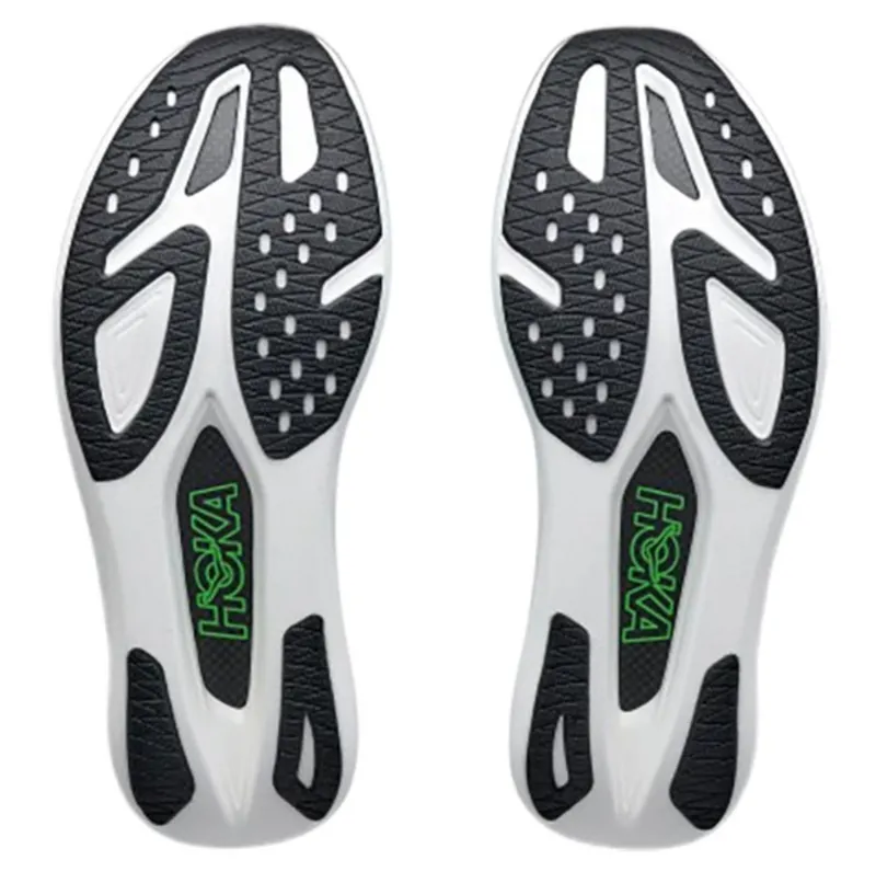 Hoka One One Unisex Rocket X 3 Frost/Electric Lime-7