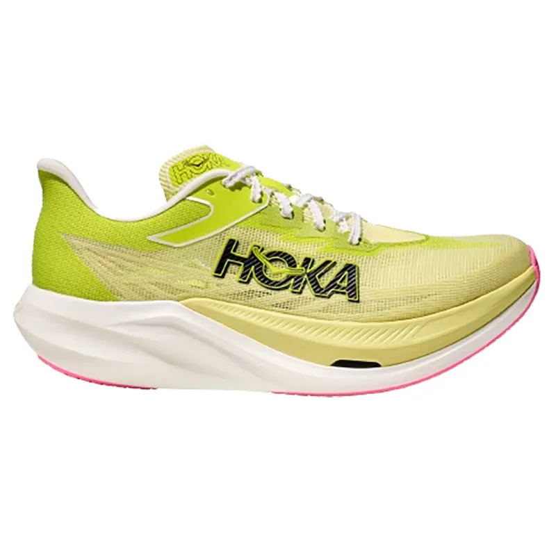 Hoka One One Unisex Rocket X 3 Sunlight/Neon Hoka Citrus