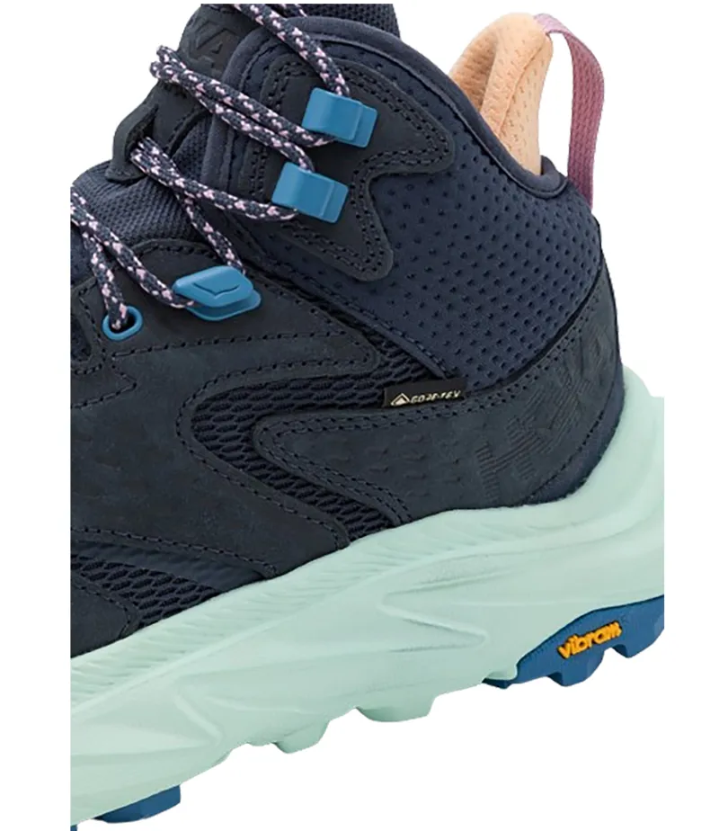 Hoka One One Women's Anacapa 2 Mid GORE-TEX Varsity Navy/Aqua Breeze-6