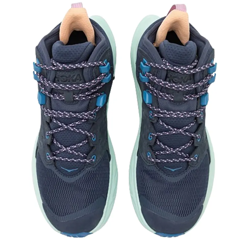 Hoka One One Women's Anacapa 2 Mid GORE-TEX Varsity Navy/Aqua Breeze-4