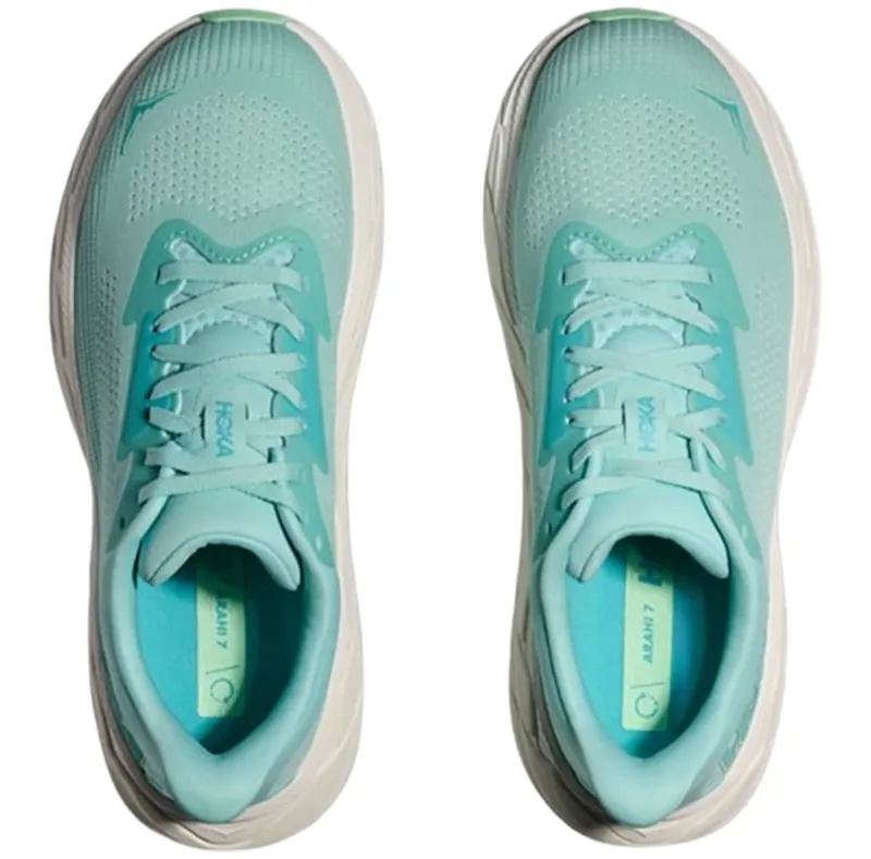 Hoka One One Women's Arahi 7 Blue Spark/Snow Melt-6