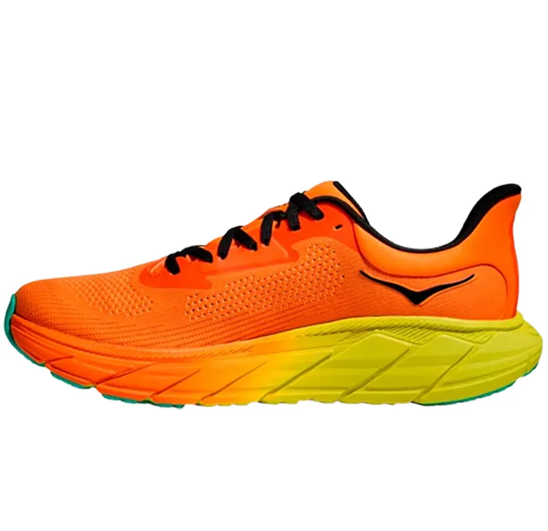 Hoka One One Women's Arahi 7 Electric Tangerine/Black-1