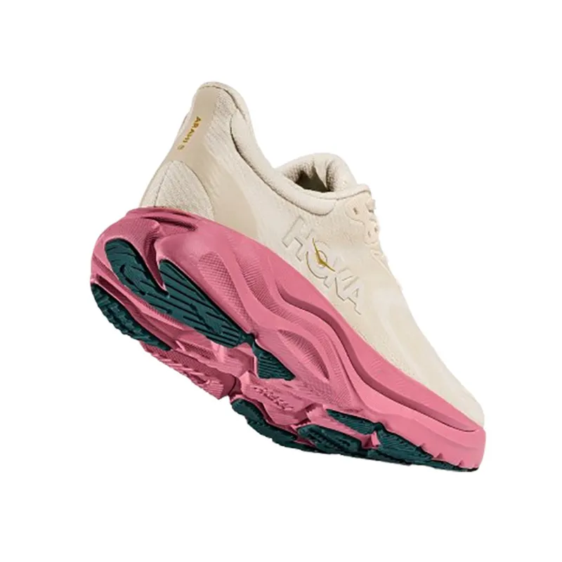 Hoka One One Women's Arahi 8 Alabaster/Lingonberry-4