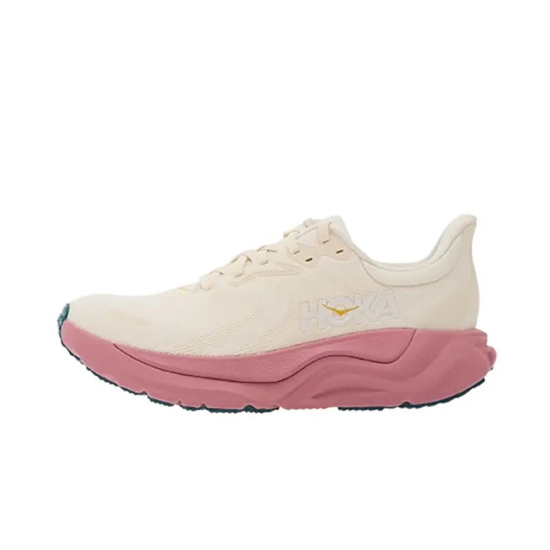 Hoka One One Women's Arahi 8 Alabaster/Lingonberry-1