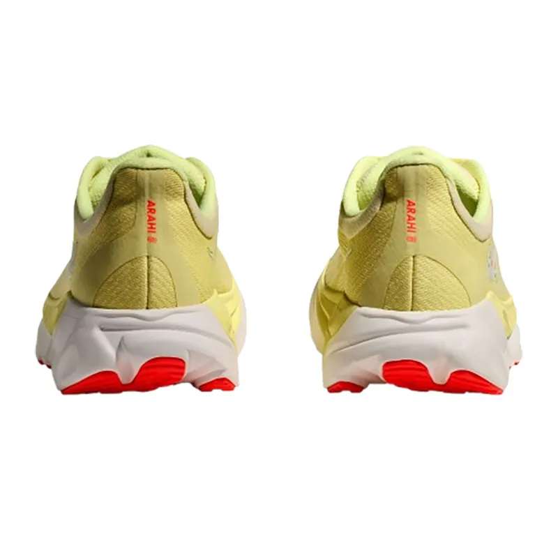 Hoka One One Women's Arahi 8 Sunlight/Neon Yuzu-5