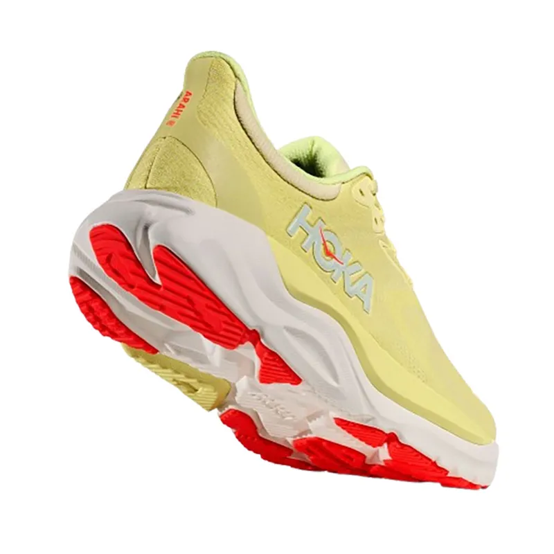 Hoka One One Women's Arahi 8 Sunlight/Neon Yuzu-4