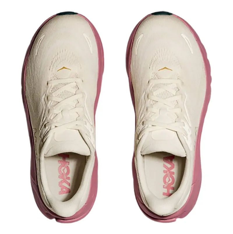 Hoka One One Women's Arahi 8 Wide Alabaster/Lingonberry-6