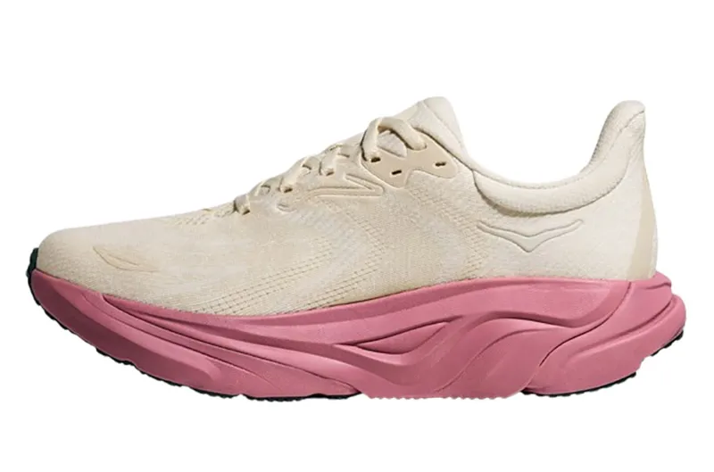 Hoka One One Women's Arahi 8 Wide Alabaster/Lingonberry-1
